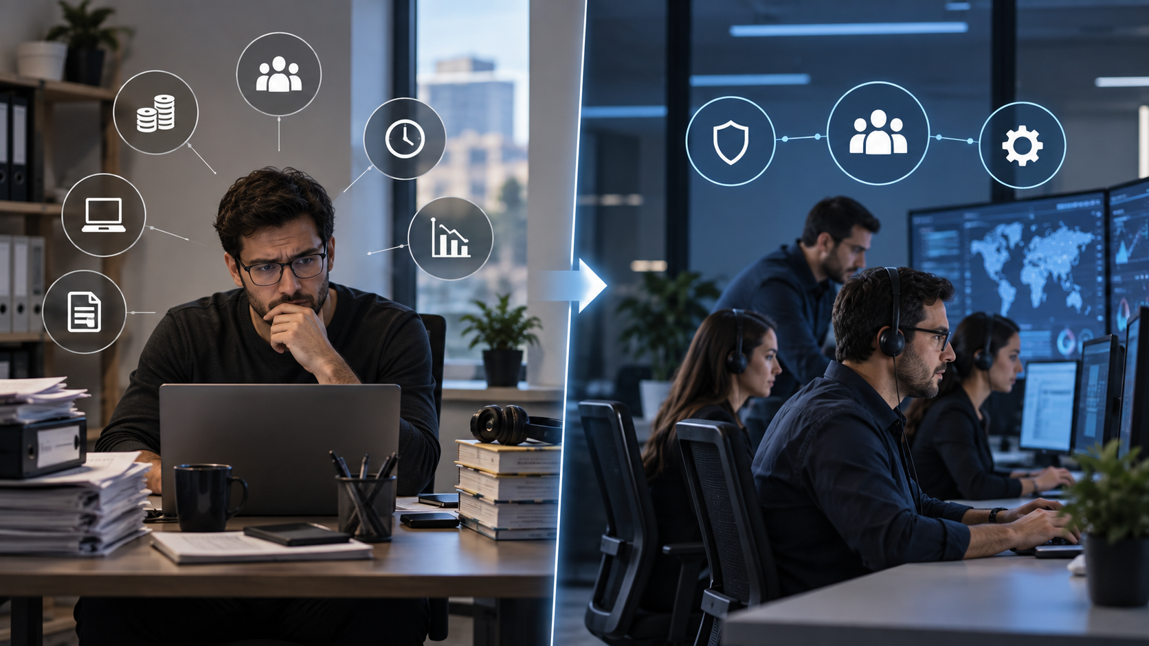 Cuánto cuesta realmente un equipo TI interno (y cómo compararlo con externalizar)
